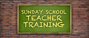 Sunday School Teacher Training